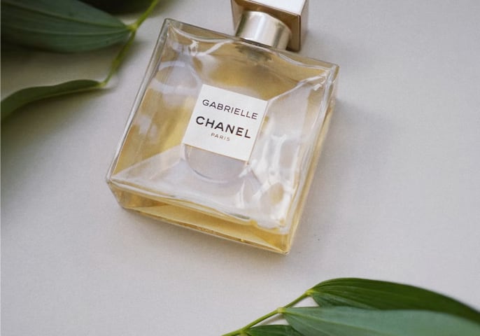 Bottle of Shanel parfume